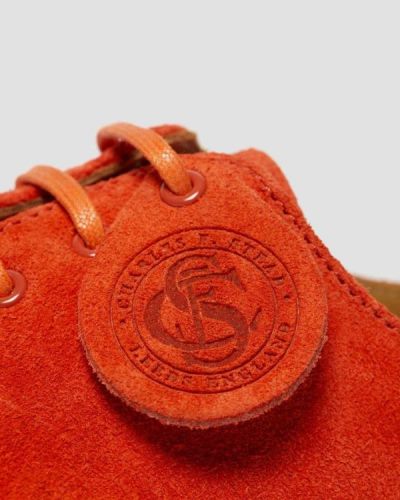 Tenis Oxford Dr Martens 1461 Made In England Suede Para Mujer DR6672V